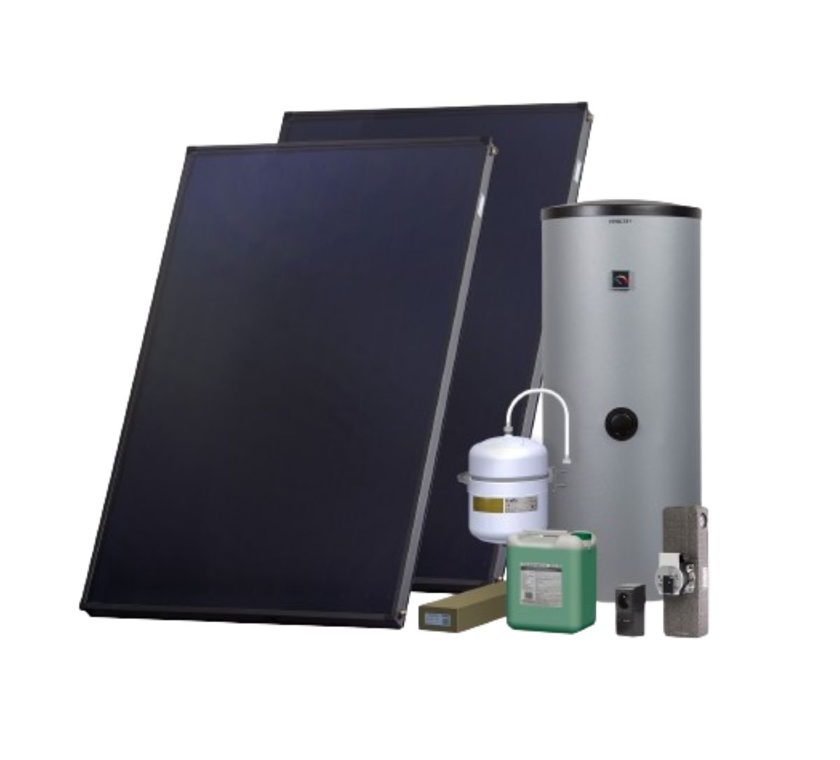 Zestaw solarny CWU 300L HEWALEX