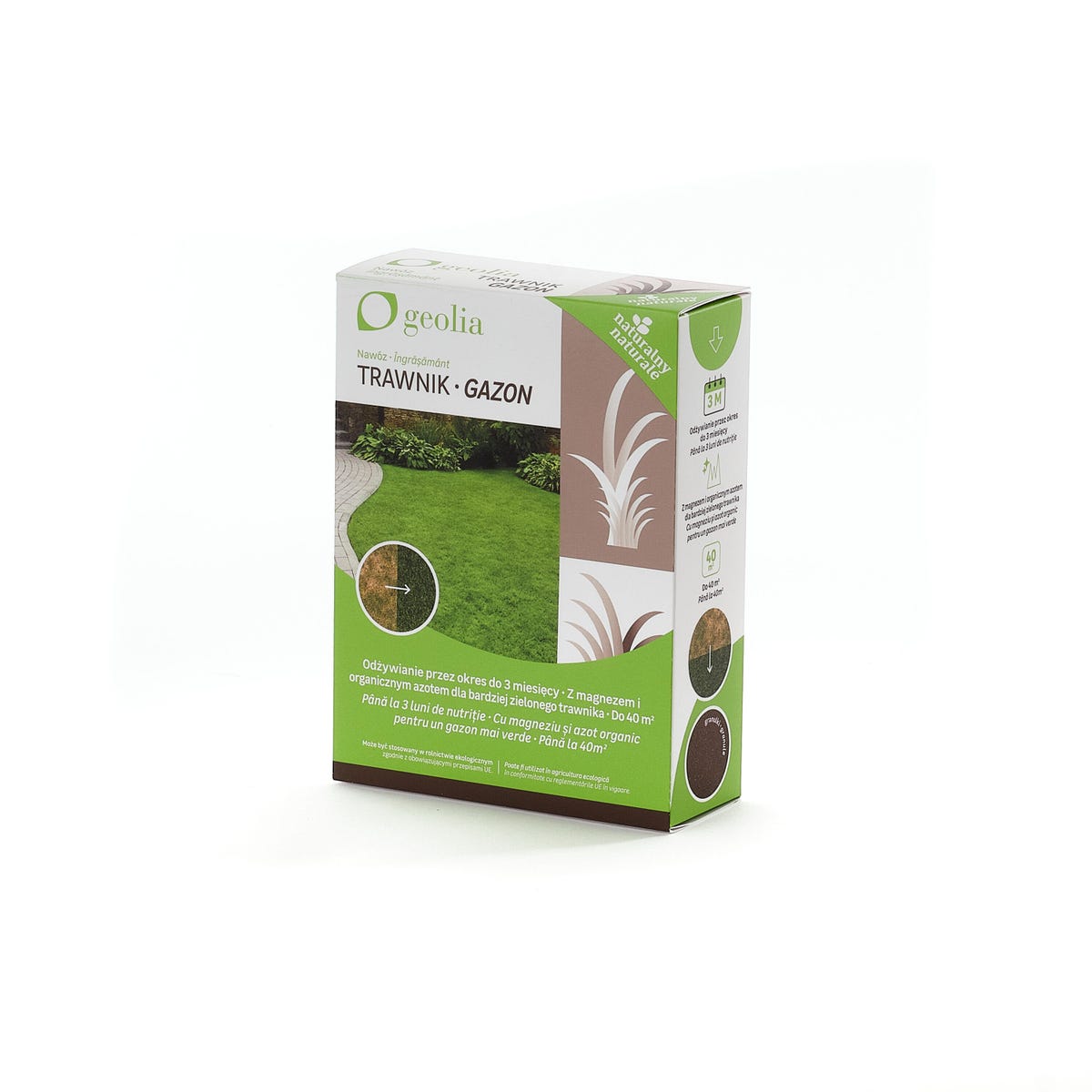 Geolia Nawóz do trawnika organiczny 1kg