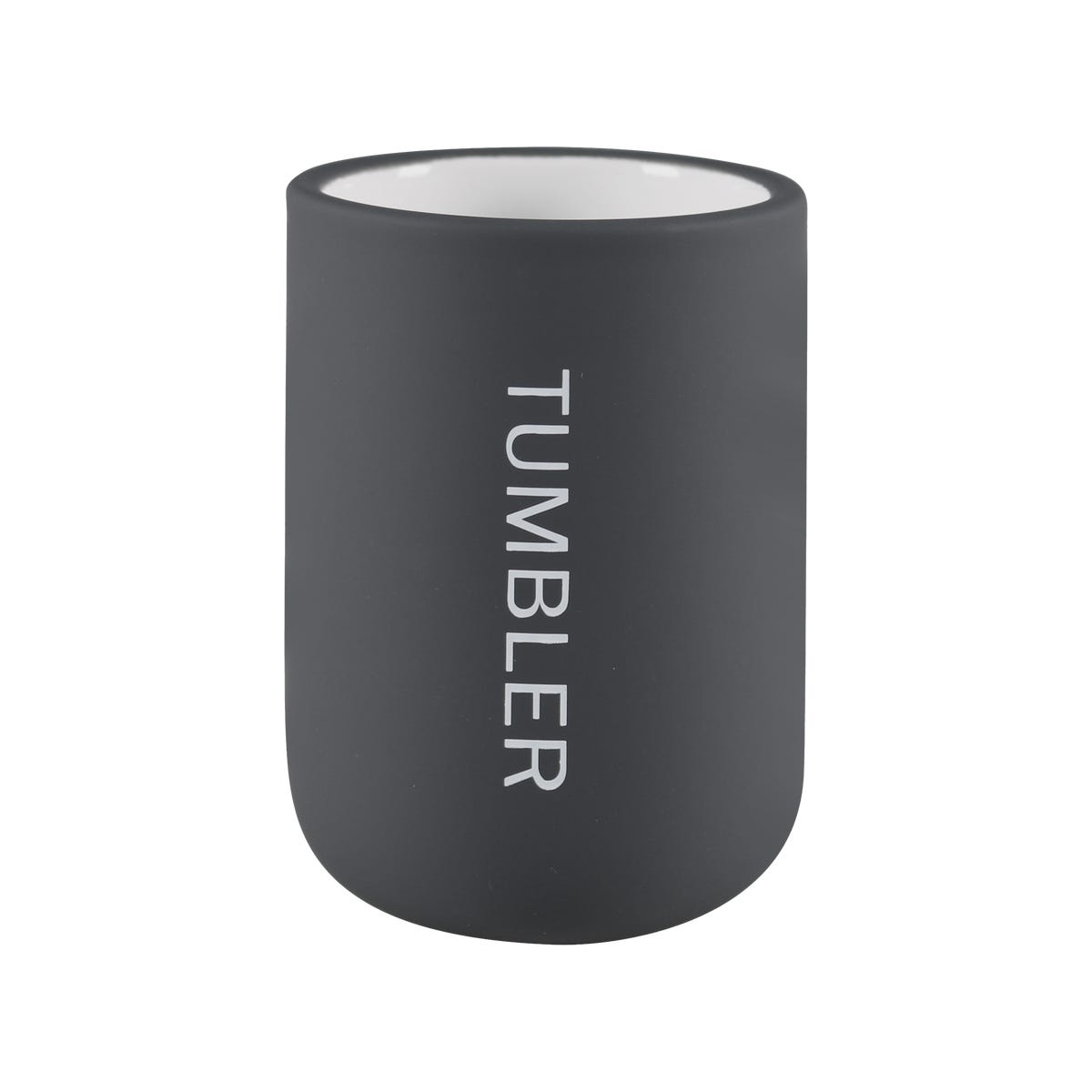 Kubek na szczoteczki do zębów Soft Paris szary mat Sensea