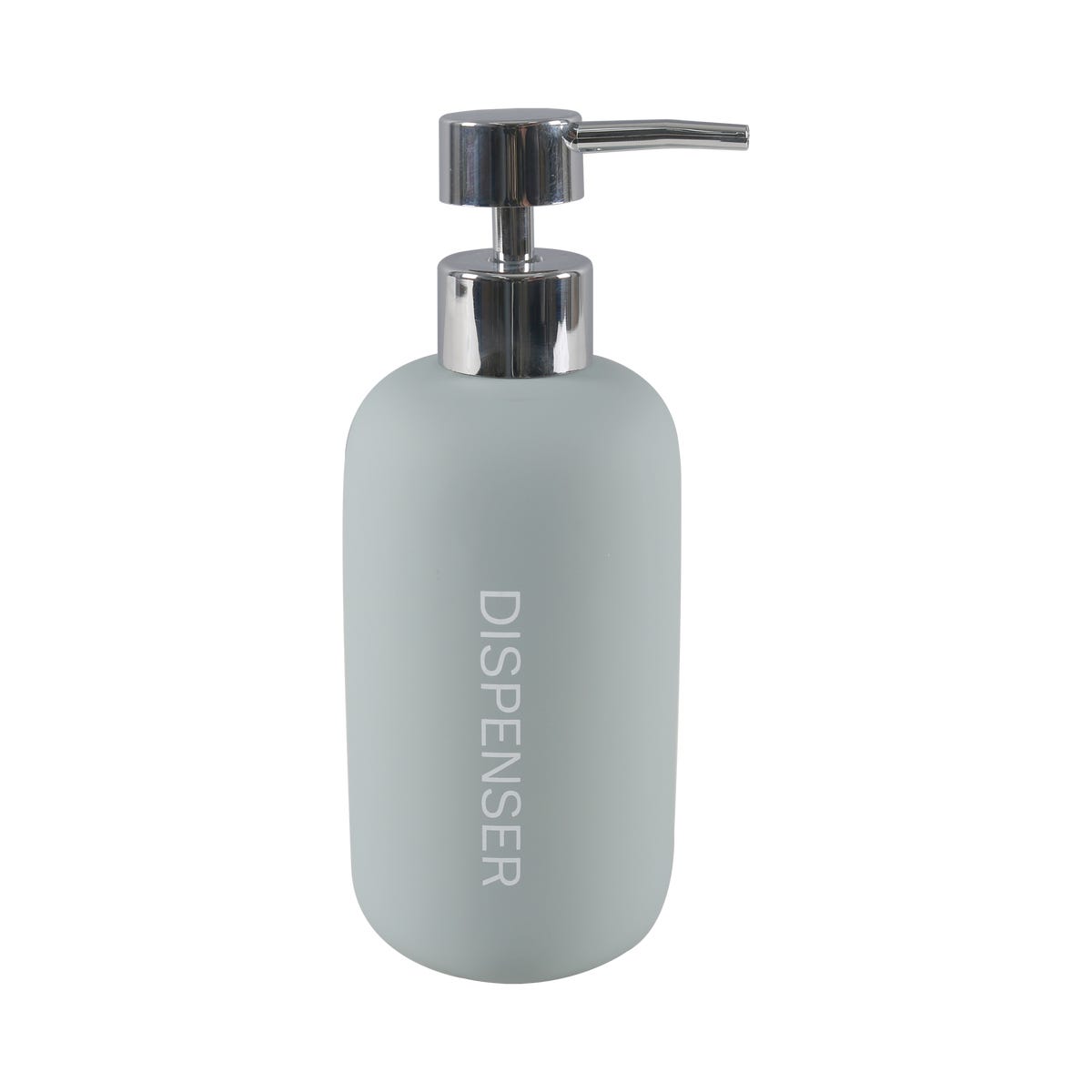 Dozownik mydła w płynie Soft celadon 0.24l szary Sensea
