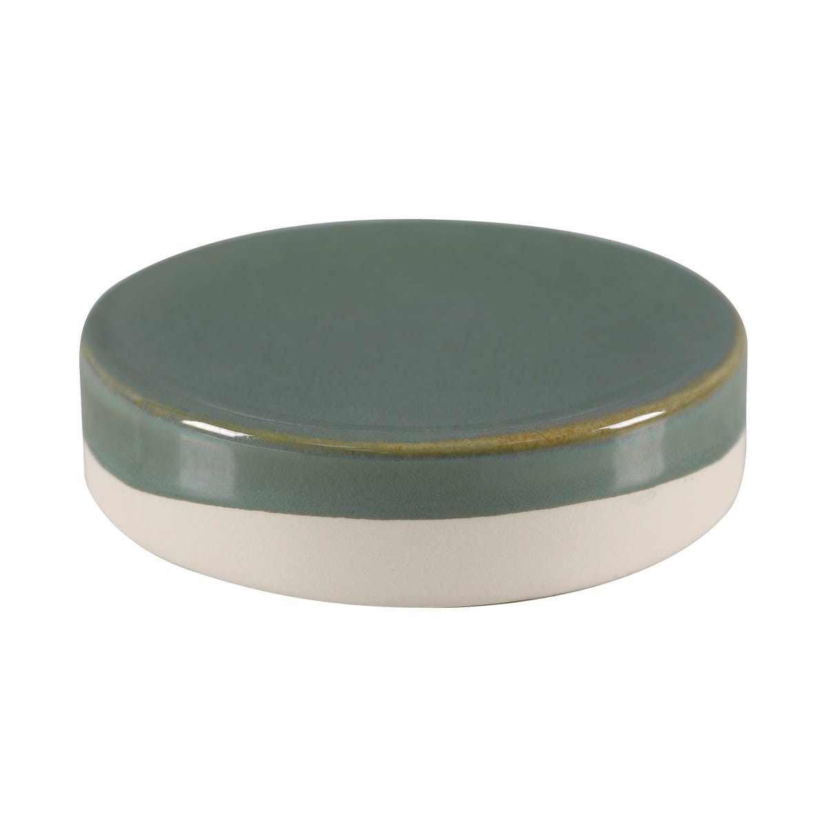 Mydelniczka ceramiczna Glaze śr. 10.4 cm zielona Sensea