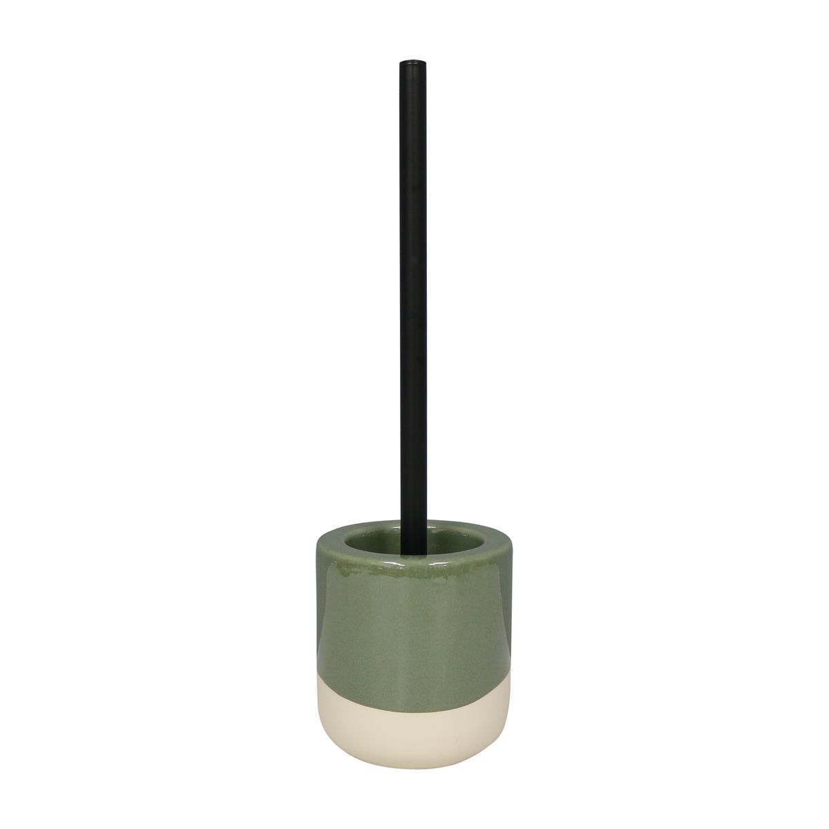 Szczotka WC Glaze zielona 42.8 cm Sensea