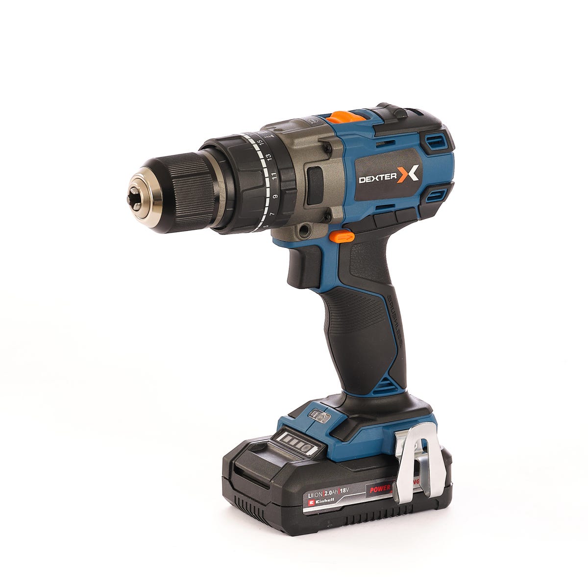 Dexter LI 18V 68NM Power X-Change + 2 baterie 2.0 AH