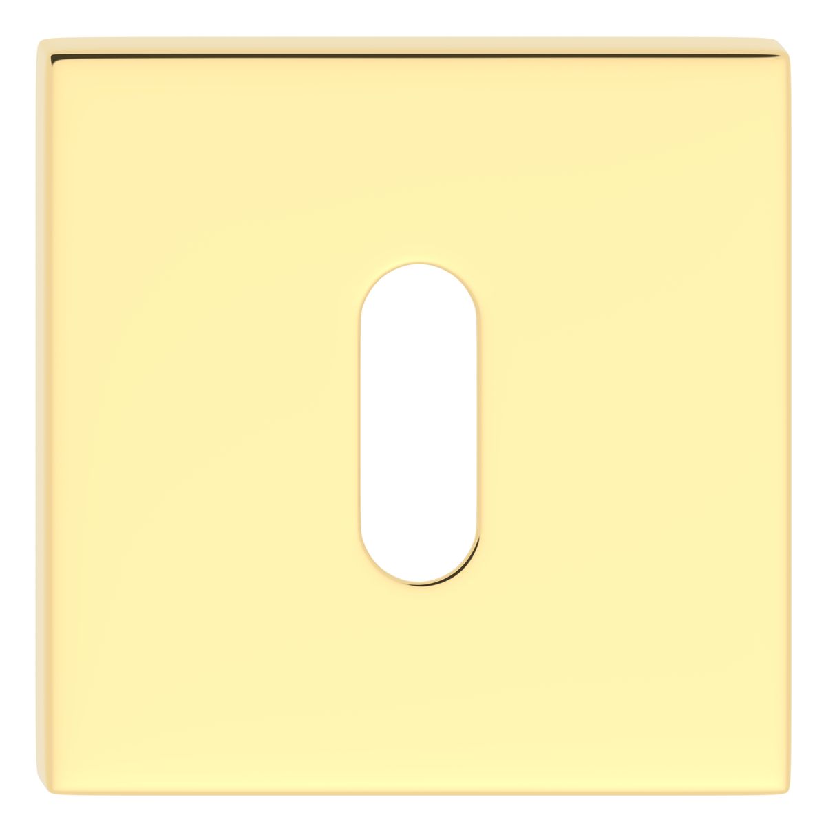 Metalbud Rozeta podklamkowa pod klucz Spigola mosiądz błyszczący