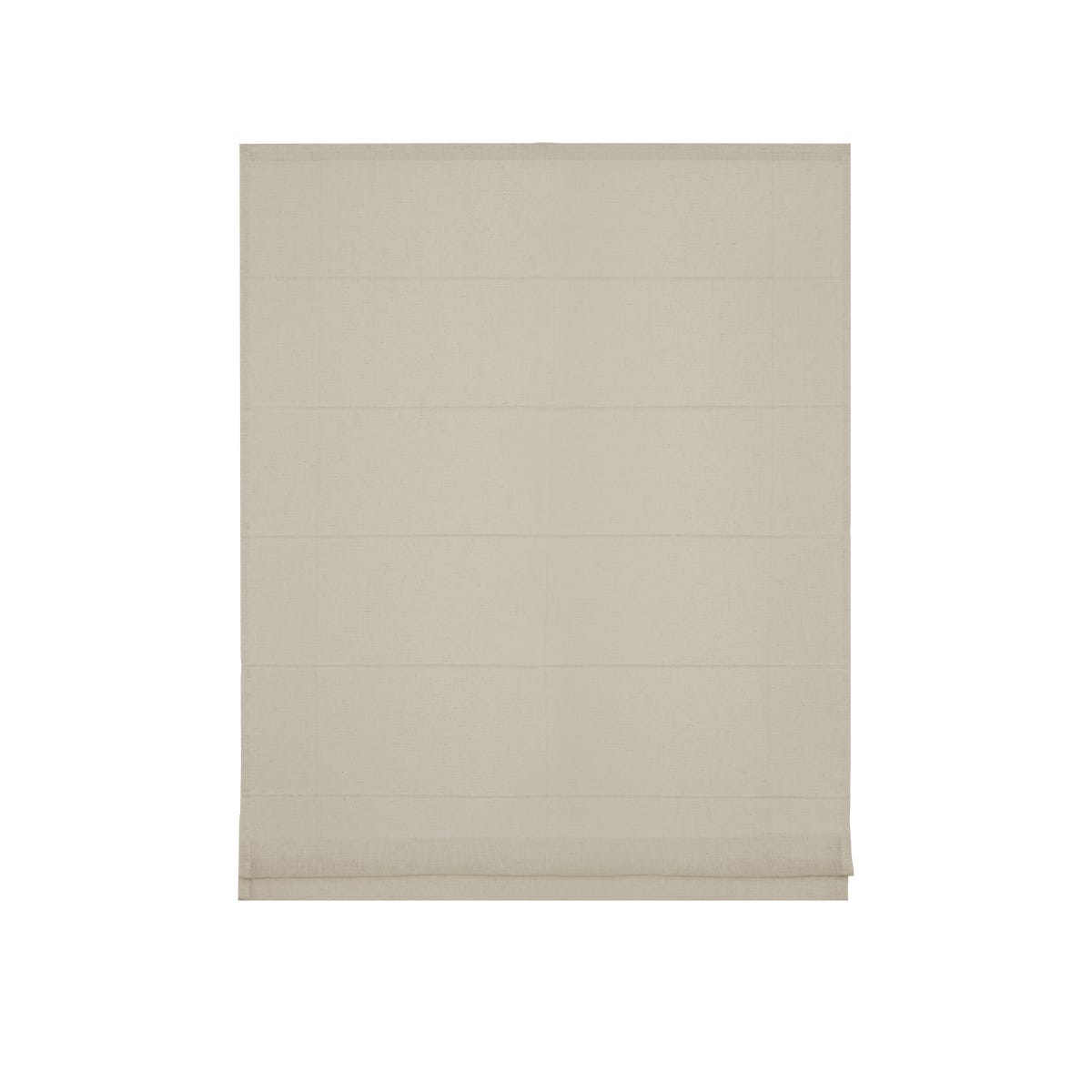 Roleta rzymska Teo Pleat Natural 120 x 175 cm beżowa Inspire