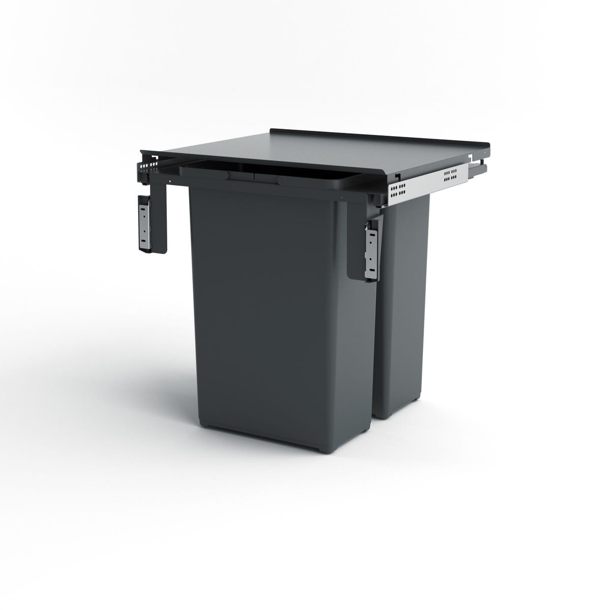 System koszy wysuwanych 2 x 35l 60 cm Delinia iD