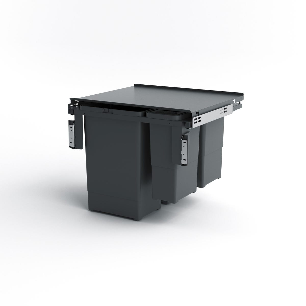 System koszy wysuwanych 2 x 24l / 2 x 8l 60 cm Delinia iD