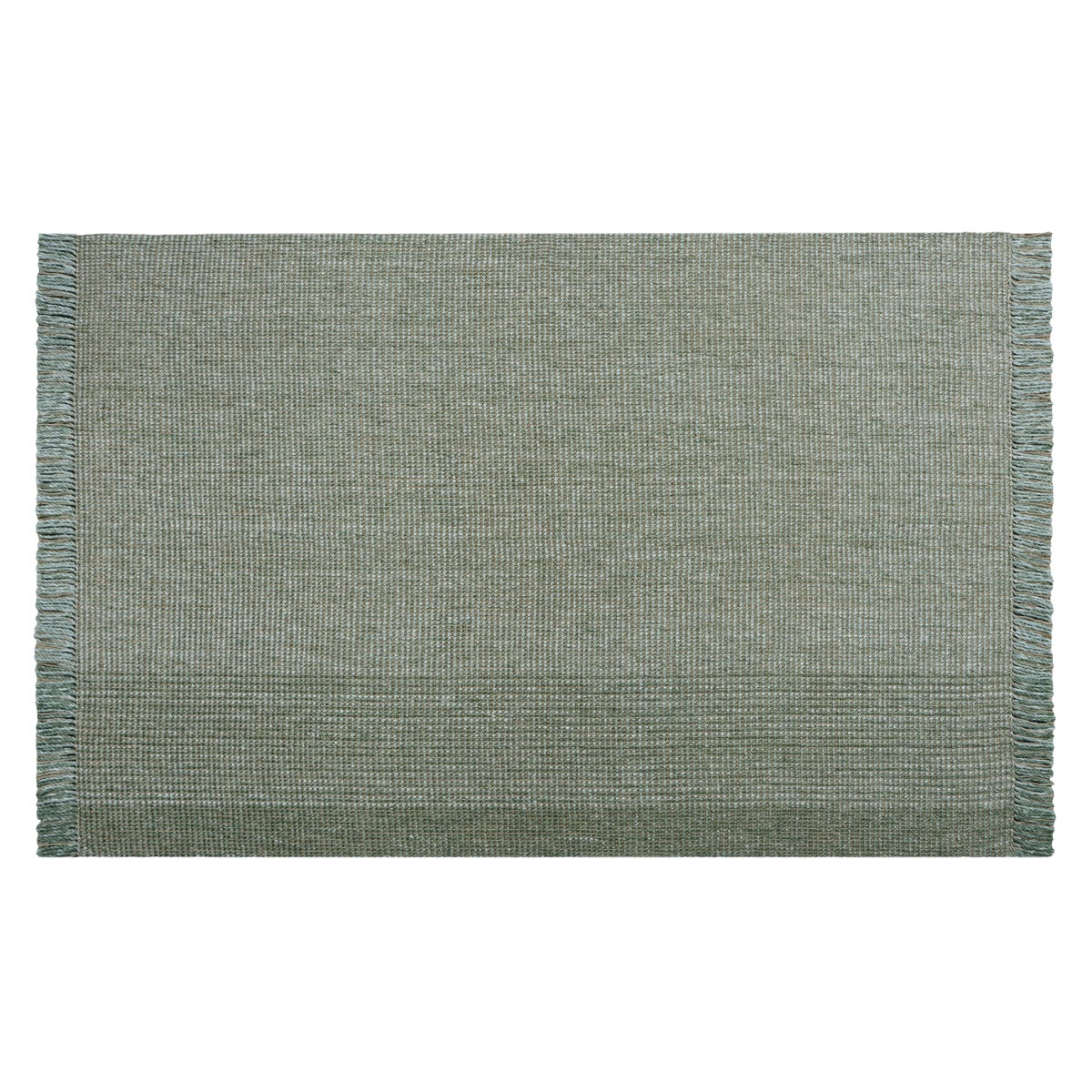 Dywan z frędzlami z juty Comfy zielony 160 x 230 cm Inspire