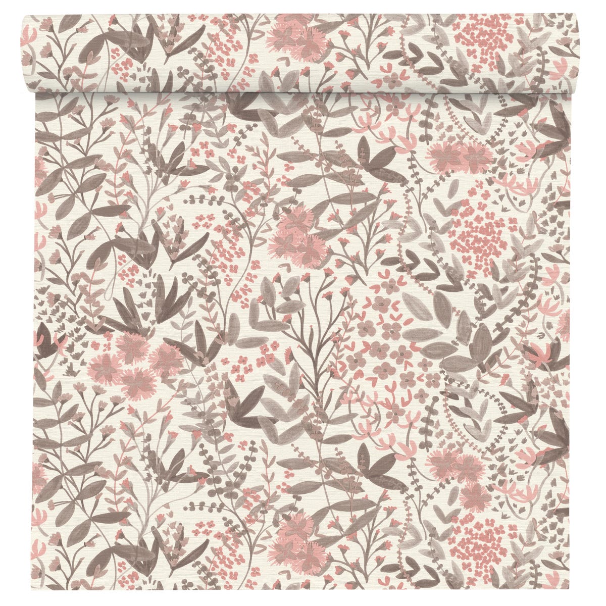 Tapeta Kwiatki różowa winylowa na flizelinie