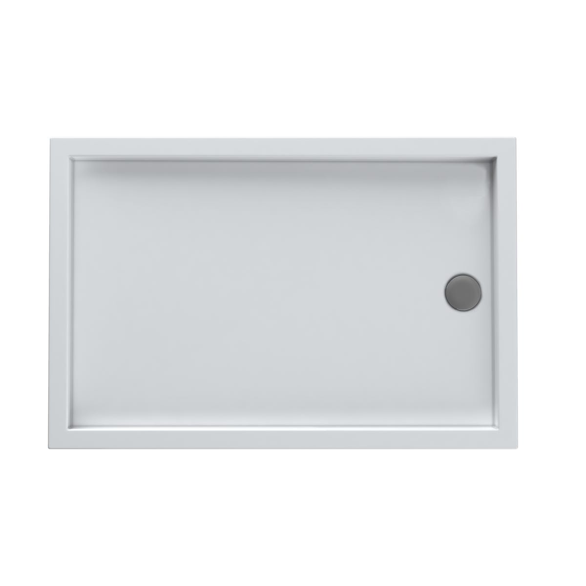 Brodzik do kabiny prysznicowej Frigo 110x90x12 cm biały Sensea