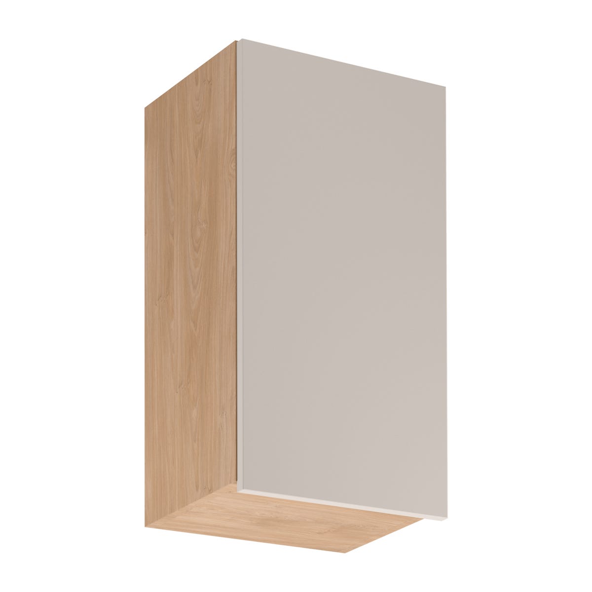 Szafka kuchenna wisząca Acari 40 cm wys. 72 cm kolor beżowy/dąb