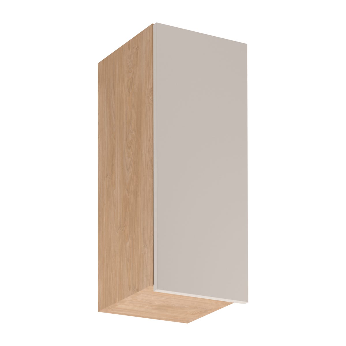 Szafka kuchenna wisząca Acari 30 cm wys. 72 cm kolor beżowy/dąb