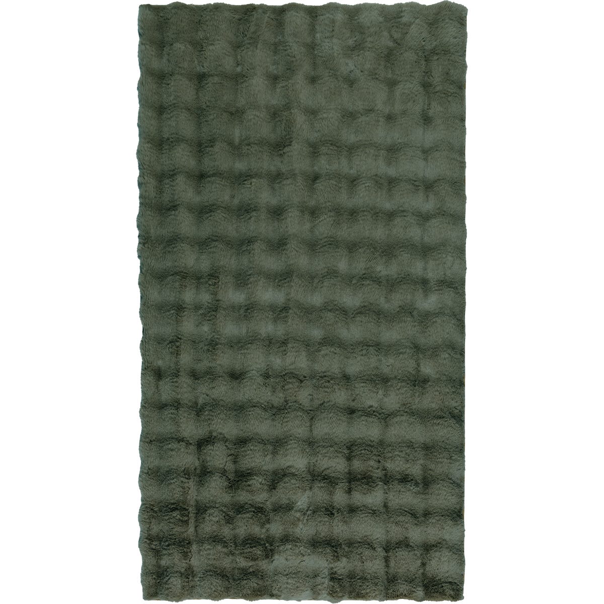 Dywan pluszowy Rabbit Bubble zielony 160 x 230 cm