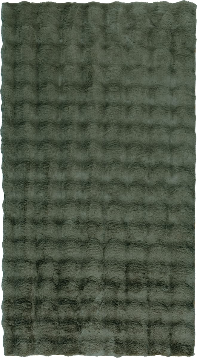 Dywan pluszowy Rabbit Bubble zielony 80 x 150 cm