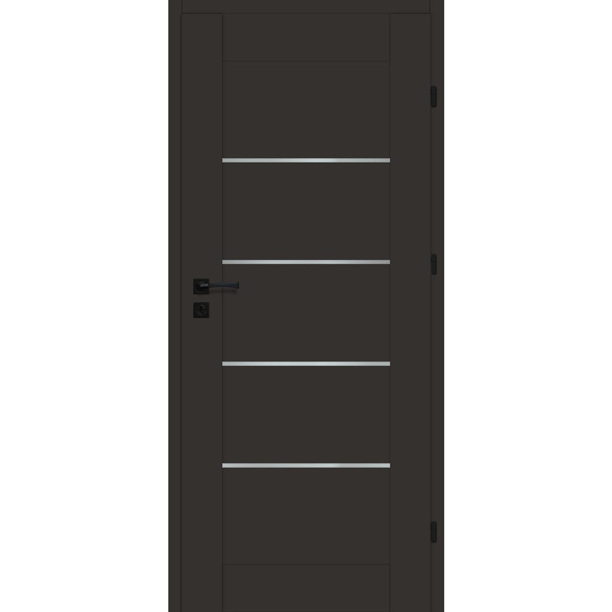 Artens Drzwi wewnętrzne pokojowe Vinci 70 prawe czarny mat