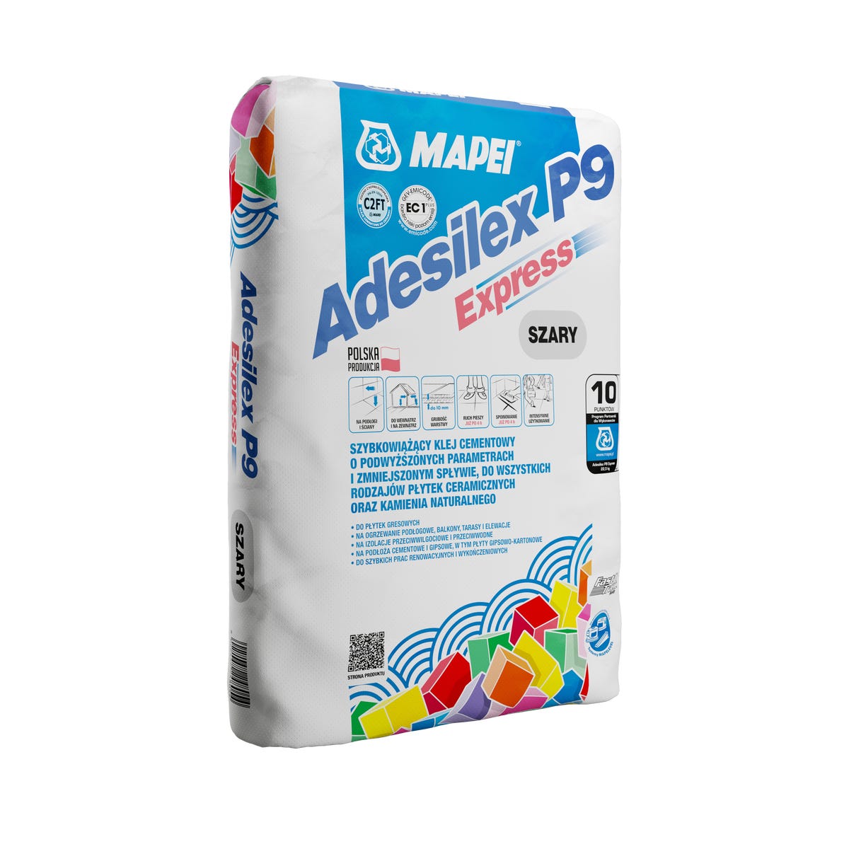 Zaprawa klejowa Adasilex P9 Expres 22,5 kg MAPEI