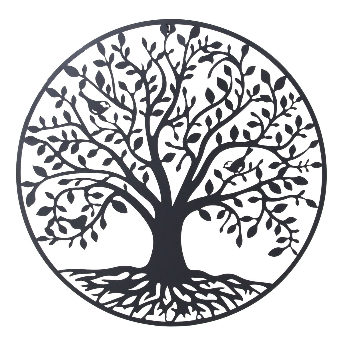 Metalowa dekoracja ścienna Drzewo śr. 80 cm