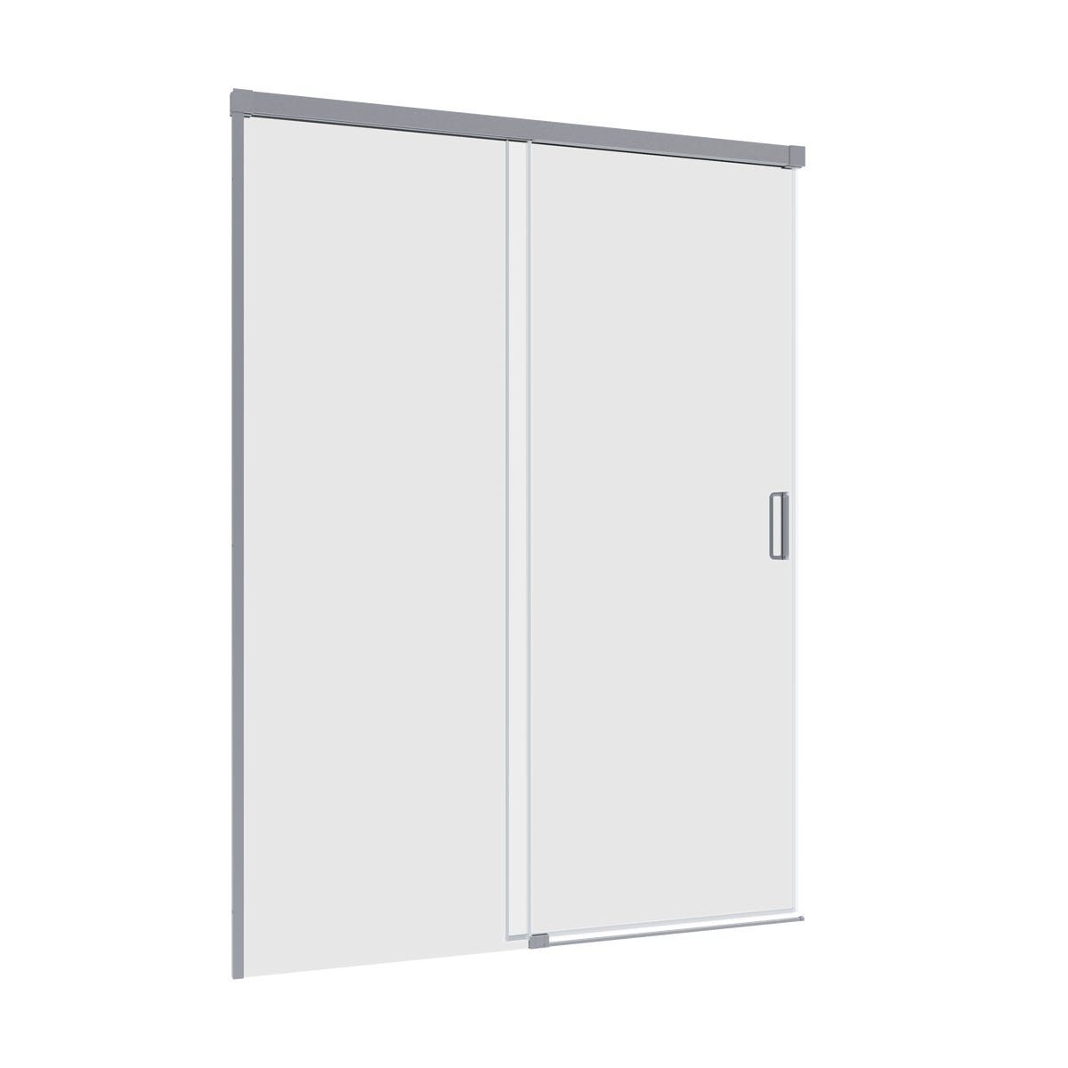 Sensea Drzwi prysznicowe przesuwne Neo chromowane 160x200 cm