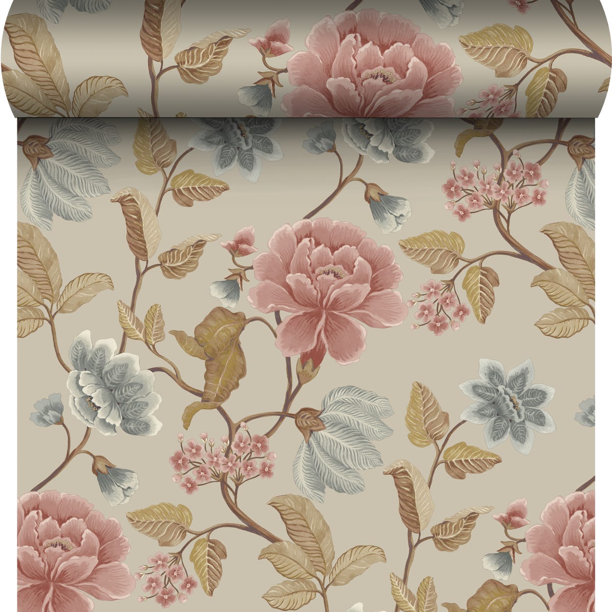 Tapeta Royal flowers Kwiaty winylowa na flizelinie