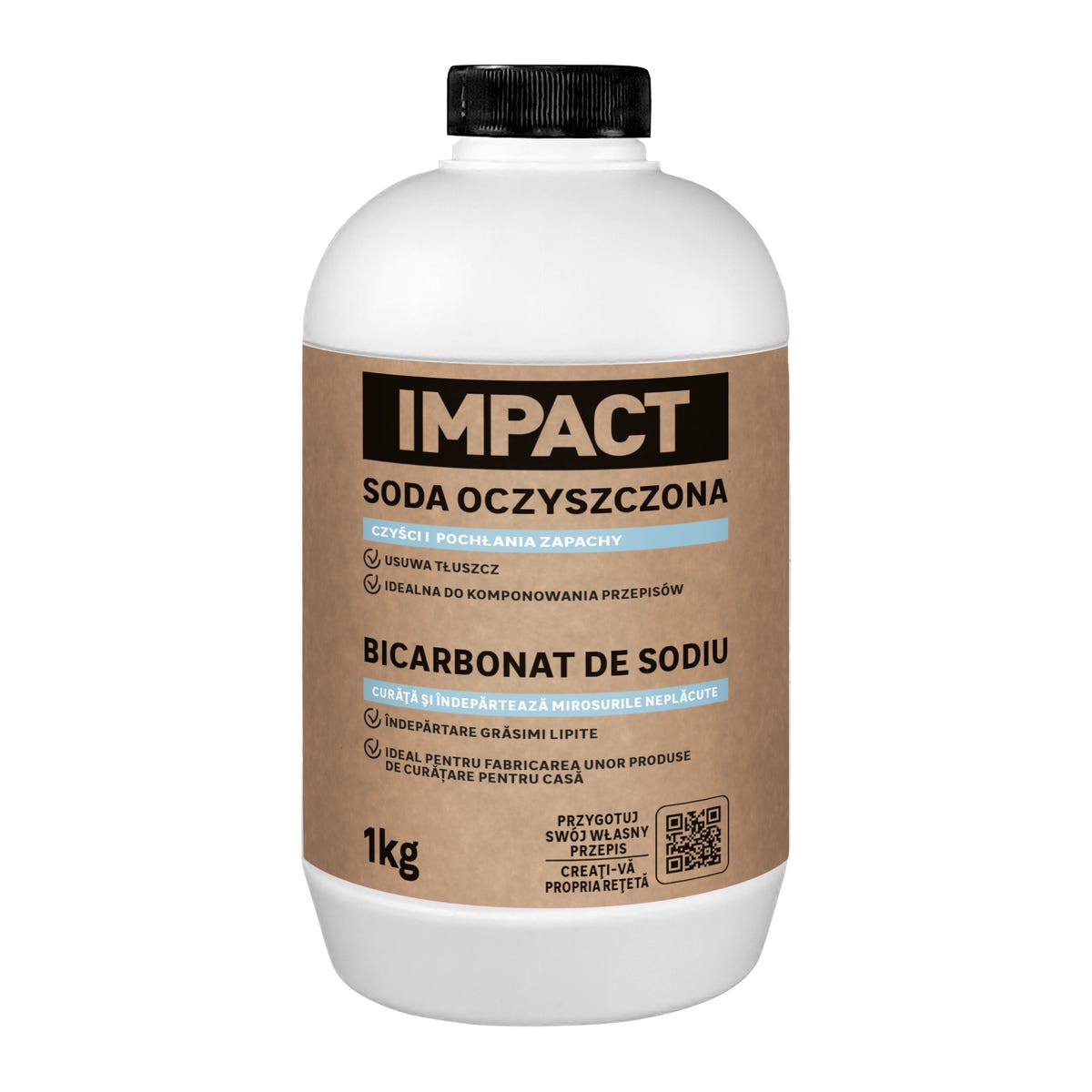 Soda oczyszczona 1 kg Impact