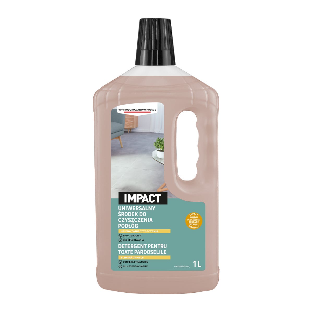 Uniwersalny środek czyszczący do podłóg z woskiem pszczelim 1 l Impact