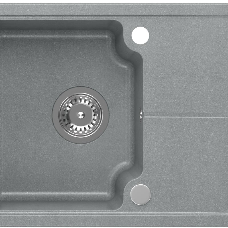 Zlewozmywak granitowy Poko Quadron