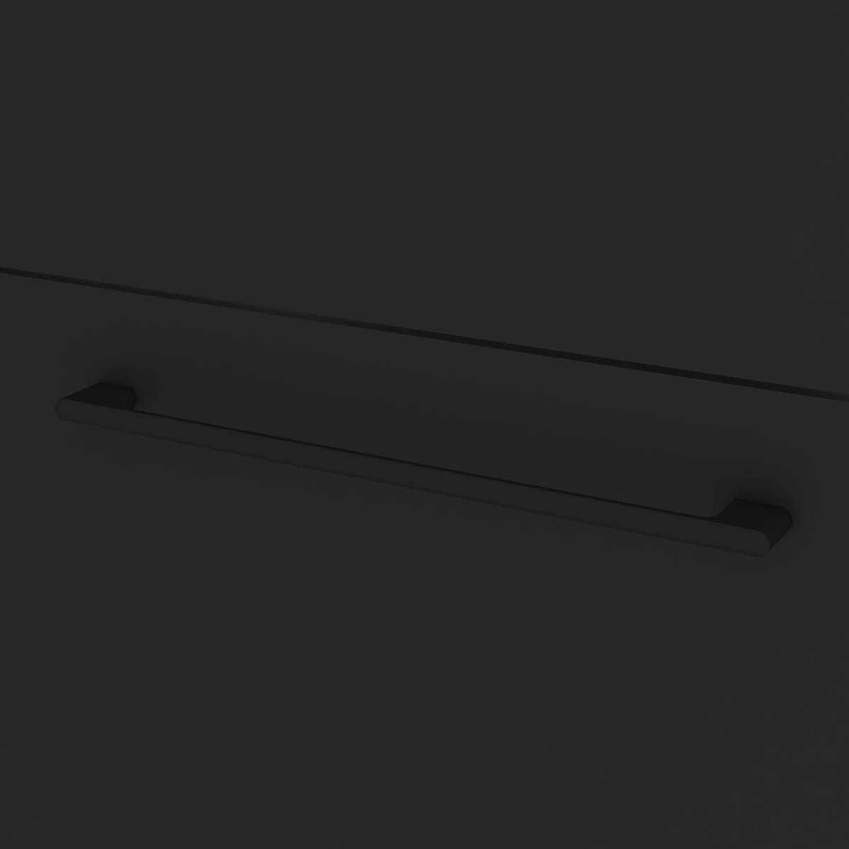 Szuflada do mebli łazienkowych modułowych Remix 45x46 cm czarna Sensea