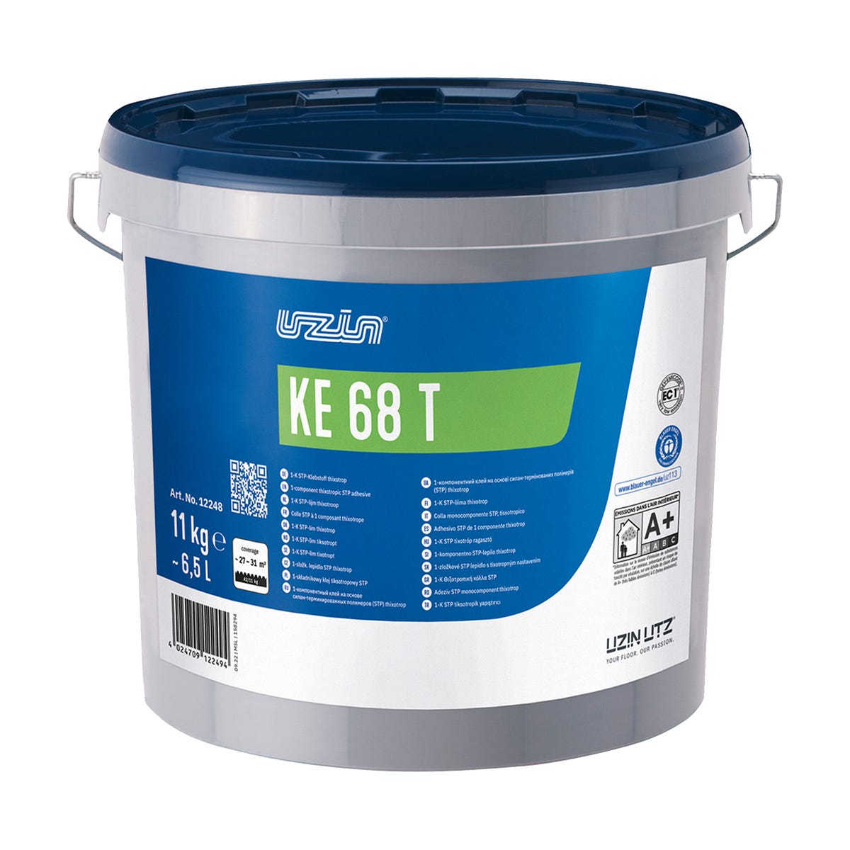 UZIN Klej hybrydowy KE-68T do paneli winylowych 11 kg