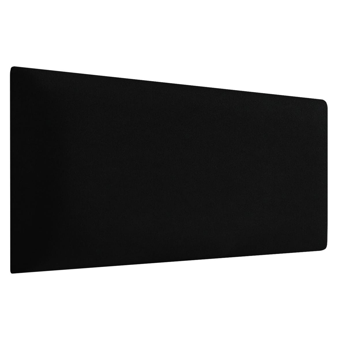 Panele ścienne tapicerowane prostokąt 90x30 cm Czarny 99