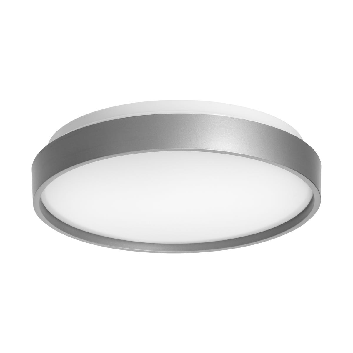 Plafon Nube srebrny śr. 29 cm 1850 lm LED ORO