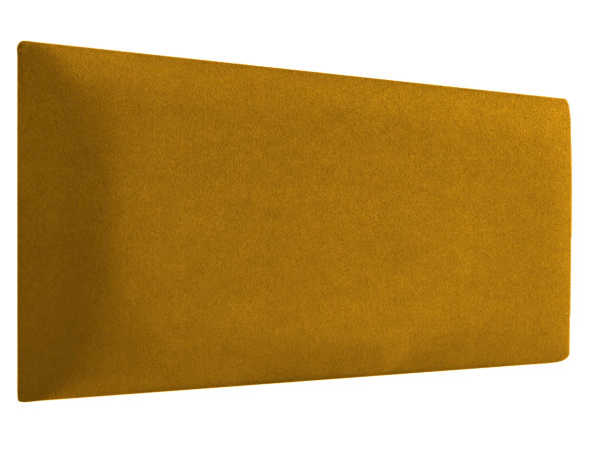 Panele ścienne tapicerowane prostokąt 90x30 cm Miodowy 2215