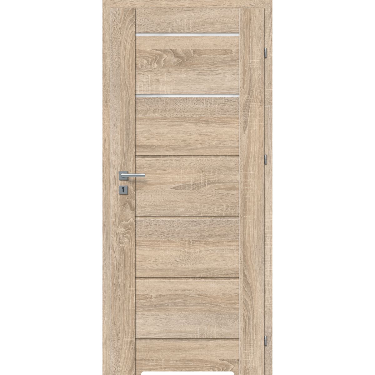 Drzwi wewnętrzne łazienkowe z podcięciem wentylacyjnym Terso Dąb Sonoma 3D 60 prawe Classen
