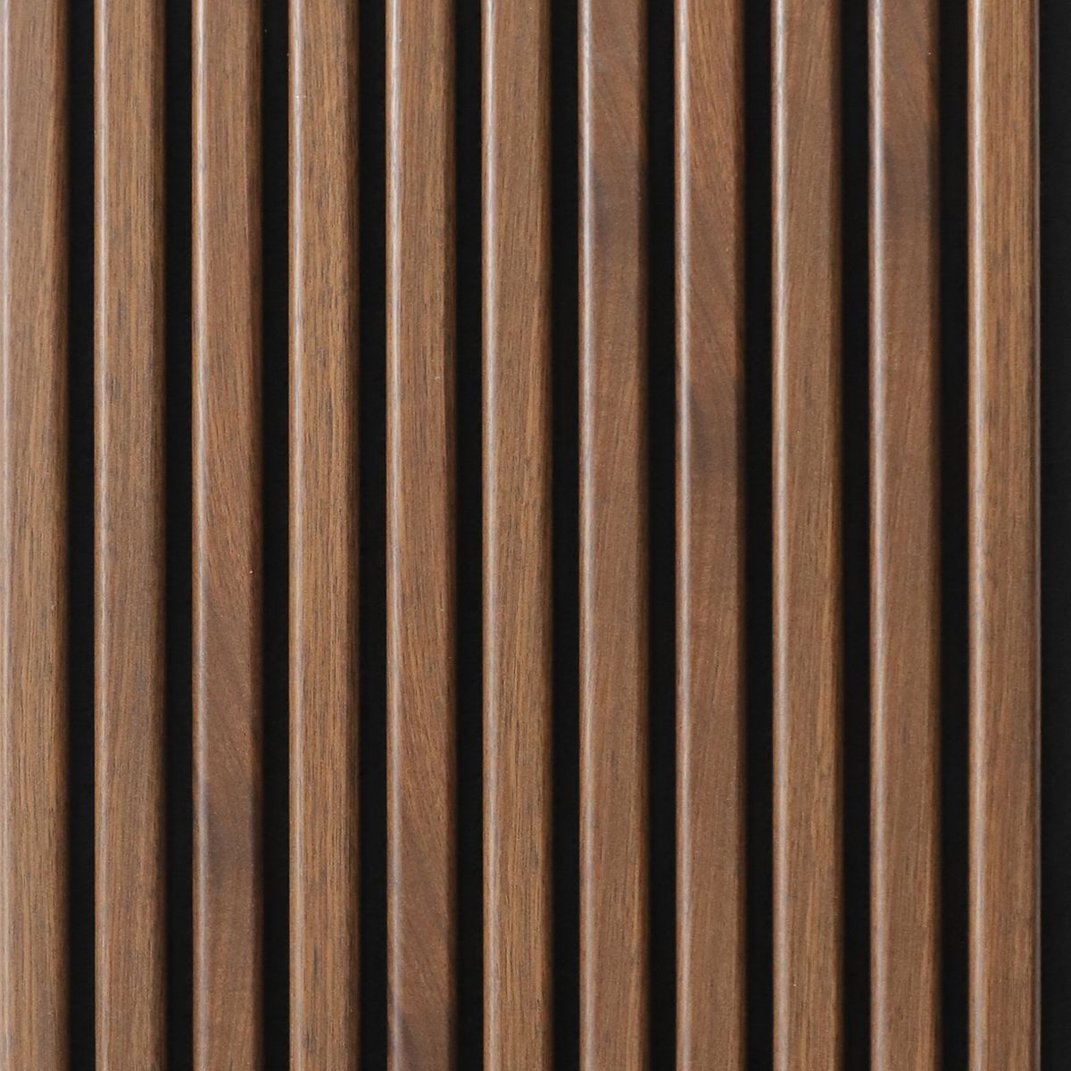 Panele ścienne 3D Lamel na czarnym filcu 30x265 cm Orzech Trend 11 lameli