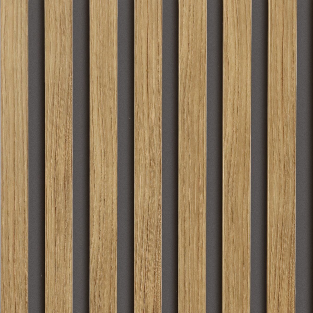 Fllow Panele ścienne 3D Lamel na szarym filcu 265x30 cm Catania