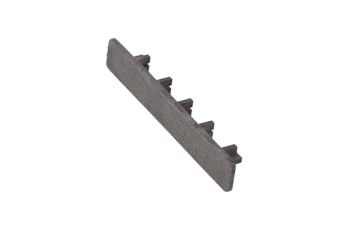 Zaślepka do desek kompozytowych Modern 12x4 cm 12szt. szara DLH