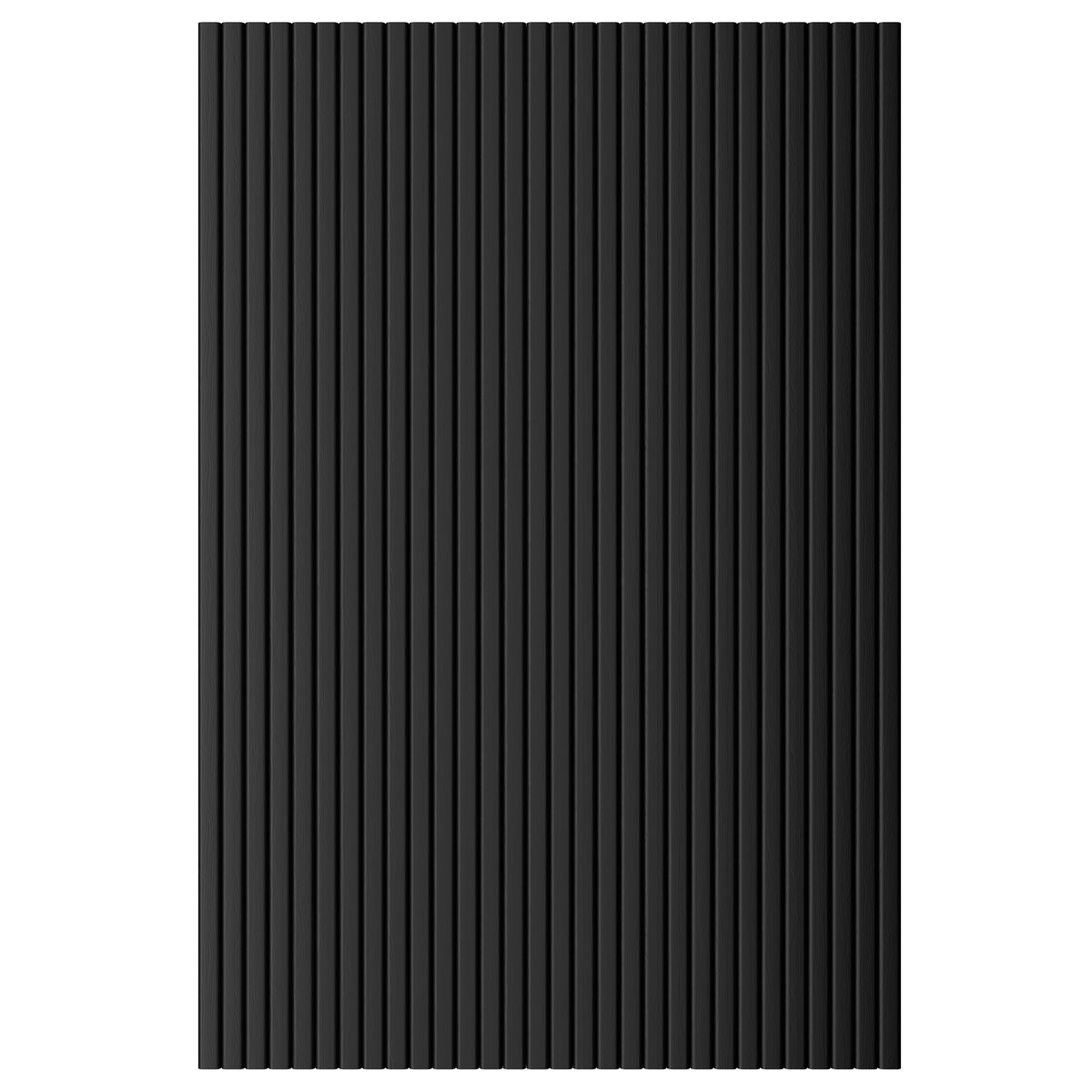 Panele ścienne 3D Lamel rolowany 90x40 cm Czarny
