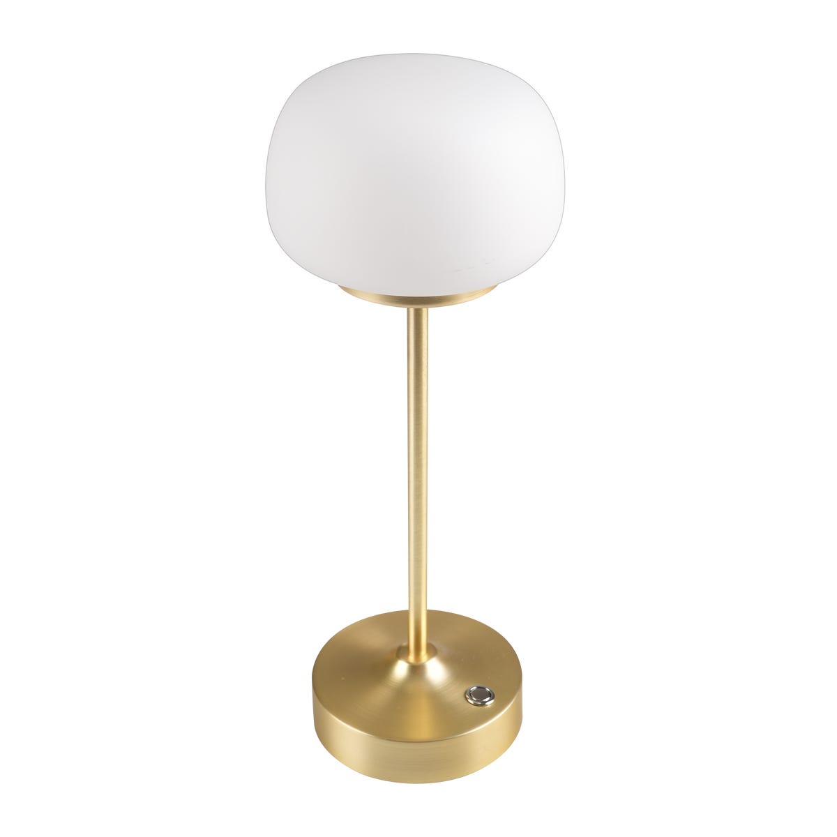 Lampa stołowa Rimini złota USB C LED Goldlux