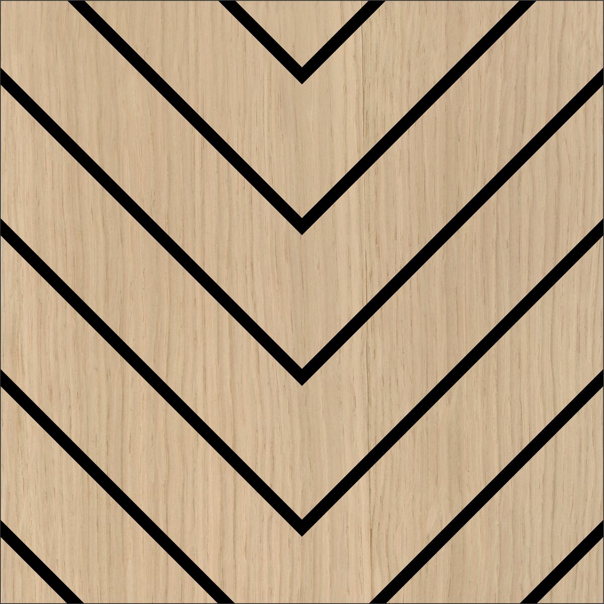 Panele ścienne MDF frezowane Jodełka 30x30 cm