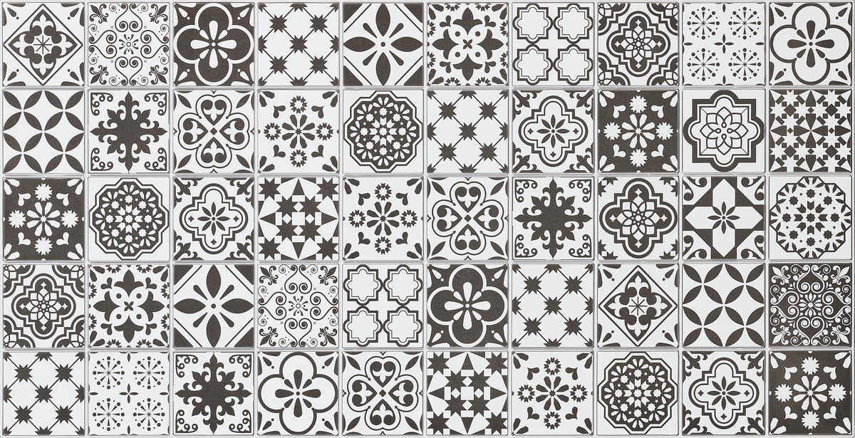 Panele ścienne kuchenne PCV Listek Elin 100x50 cm