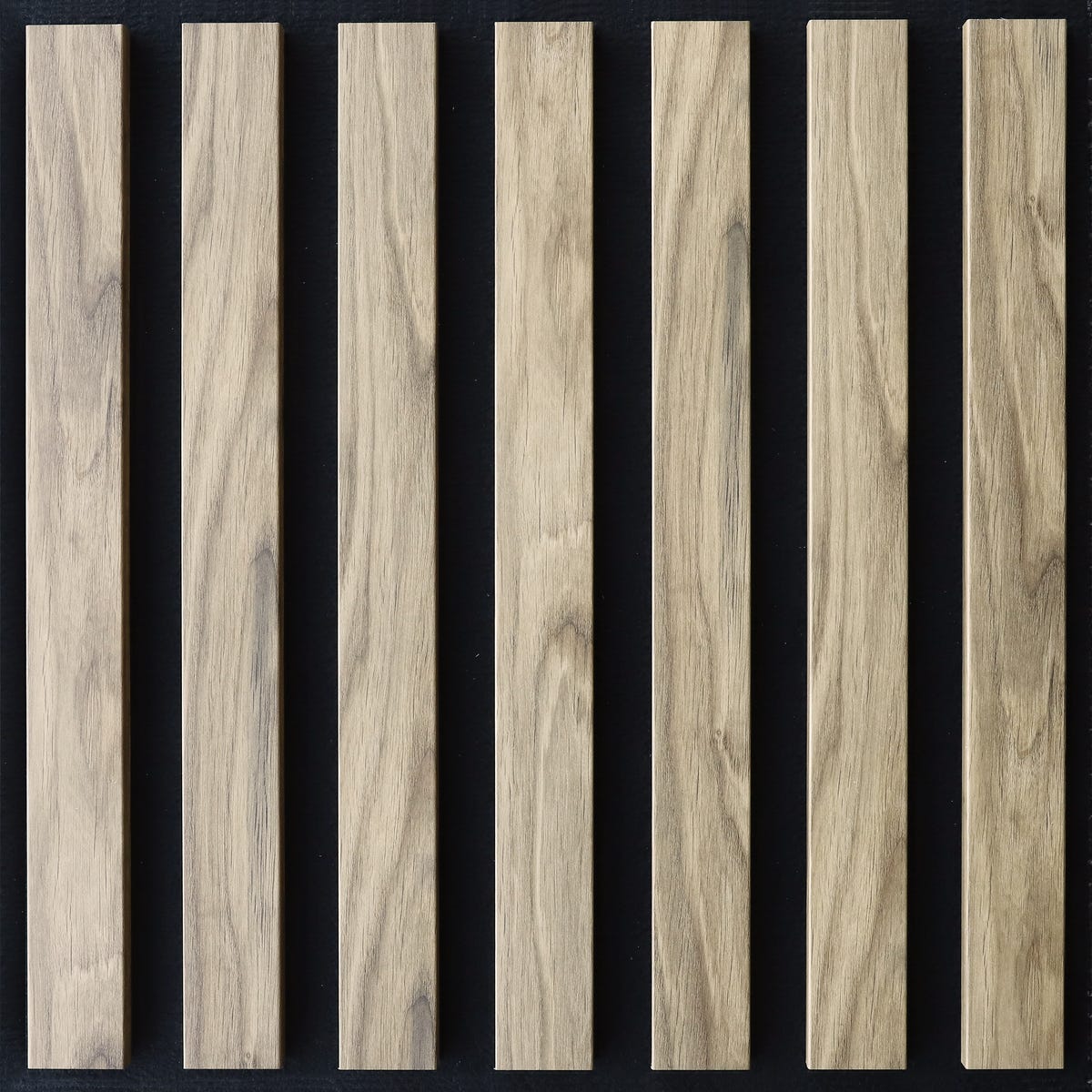 Fllow Panele ścienne 3D Lamel na czarnym filcu 50x50 cm Catania