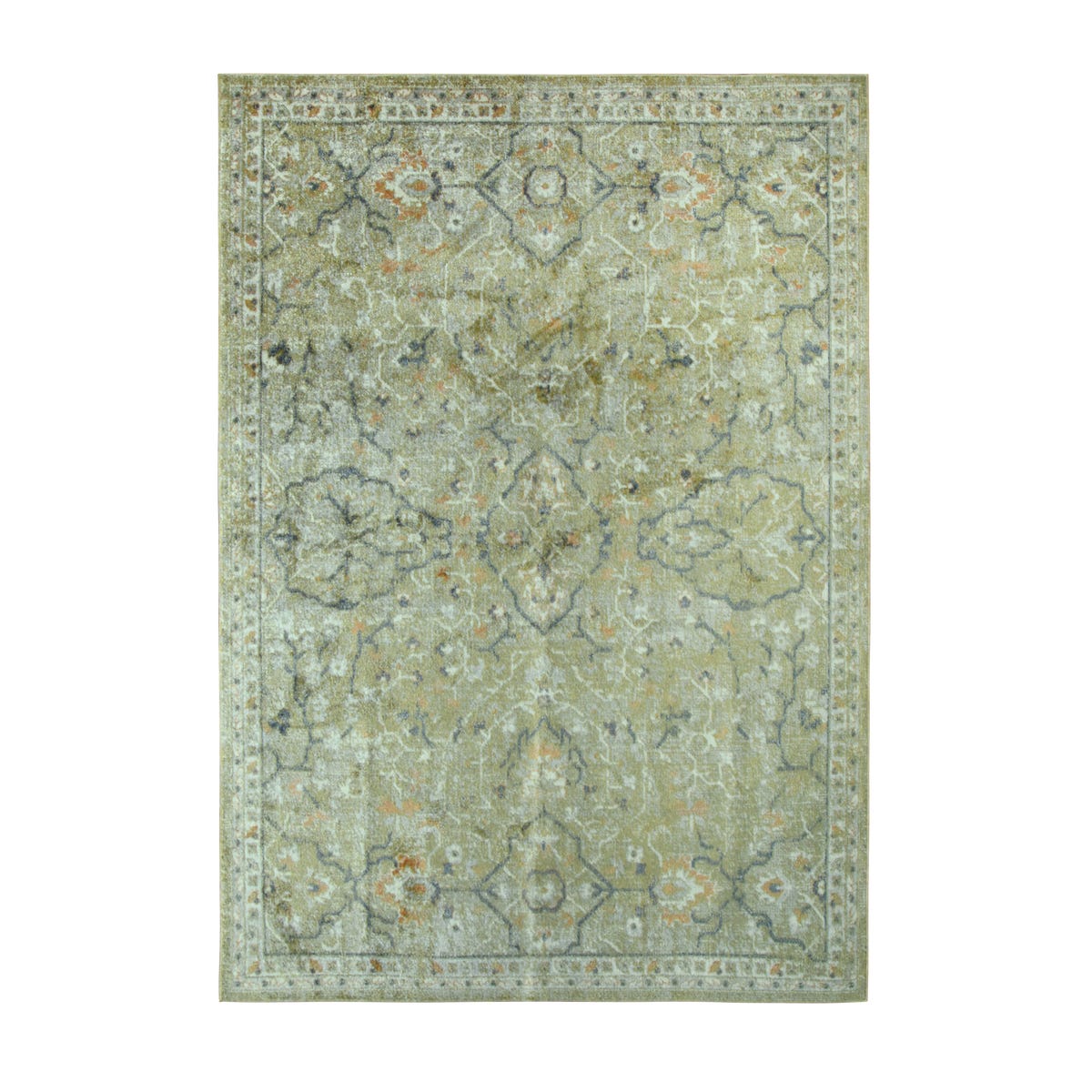 Dywan California Klasyk zielony 80 x 140 cm