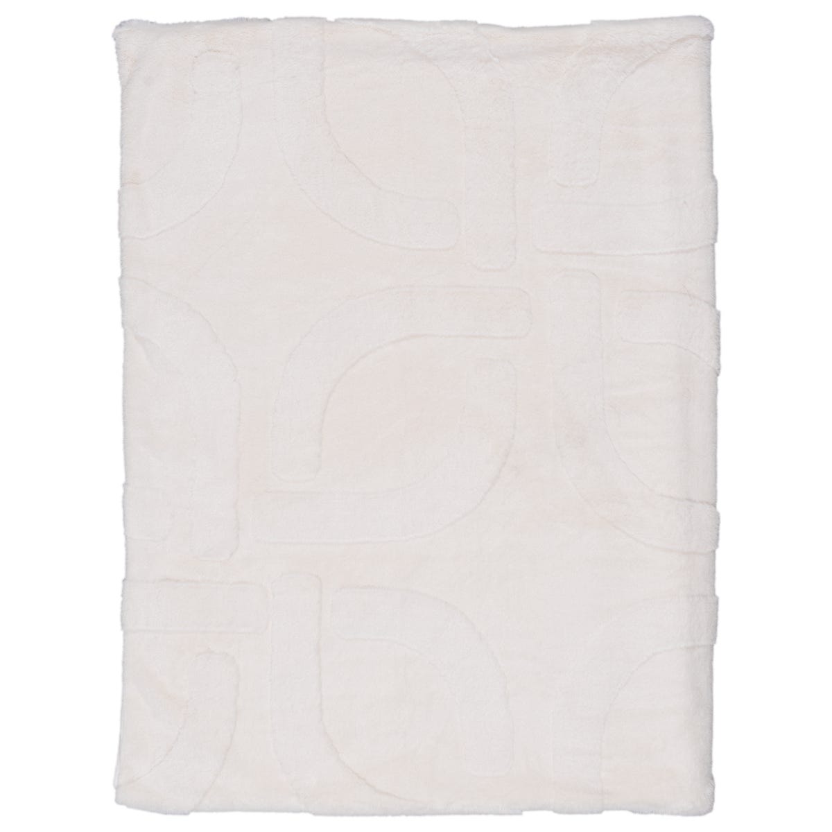 Narzuta Rabbit Modern ivory 120 x 160 cm