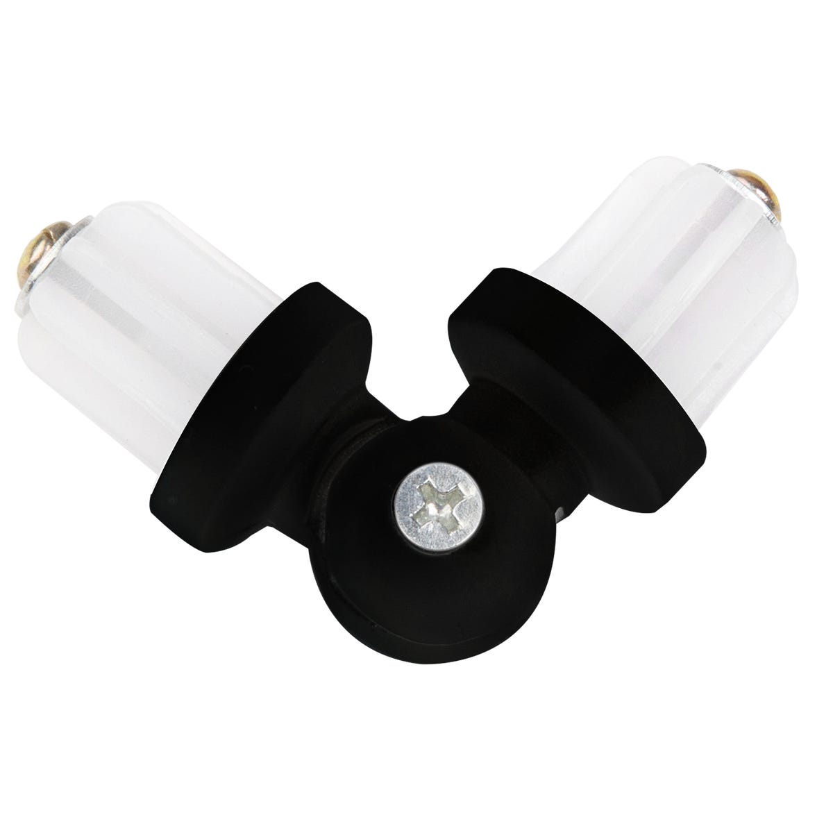 Łącznik kątowy do karnisza czarny mat 16 mm Inspire