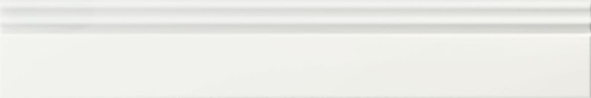 Listwa dekoracyjna dolna Empire Sorico Bianco biała 10x60 cm