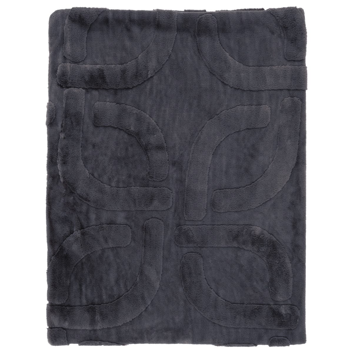 Narzuta Rabbit Modern antracyt 160 x 220 cm