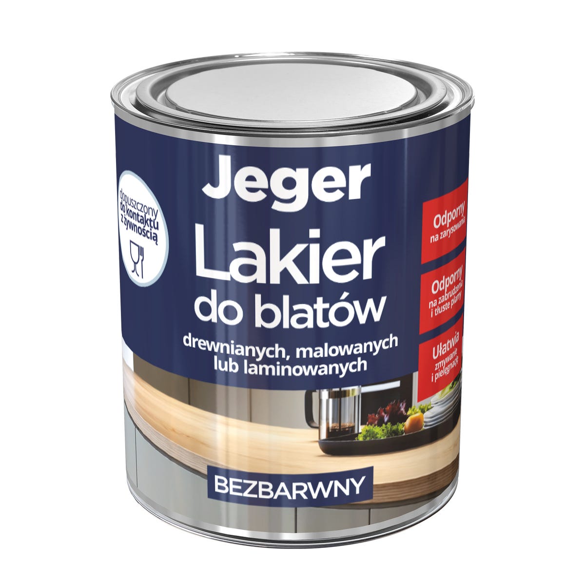 Lakiery do blatów bezbarwny 0.5 l Jeger