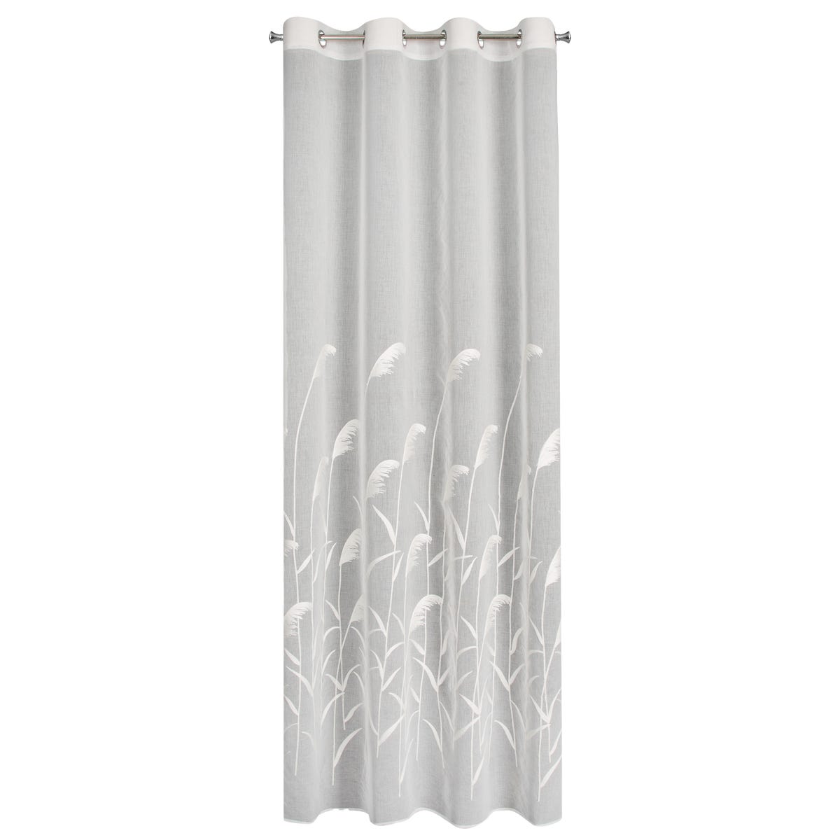 Firana na przelotkach Abbie 140 x 250 cm kremowa