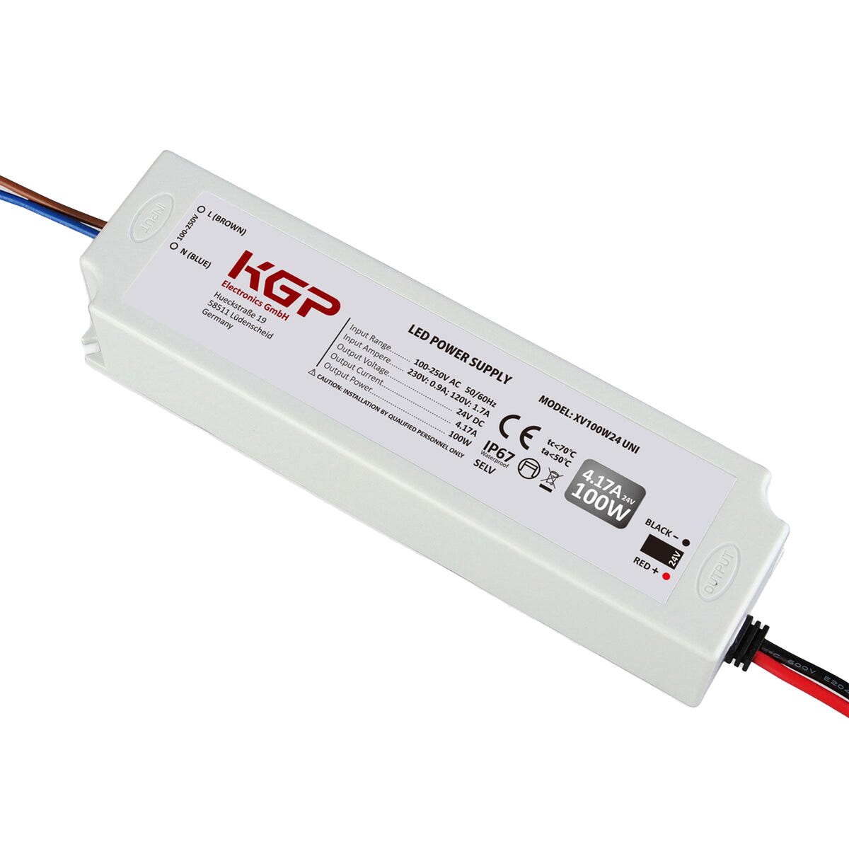 Kluś Zasilacz do taśm LED 24 V 100 W IP67