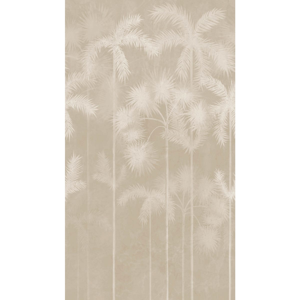 Tapeta panoramiczna Palms beżowa 159 x 280 cm