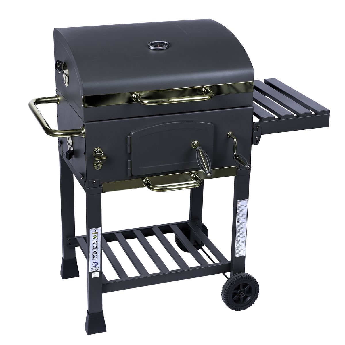Activa Grill węglowy 57.5 cm Angular żeliwny ruszt